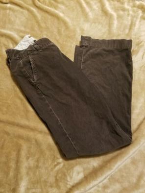 Dark Brown Corduroy Pants
