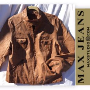 Max Jeans Supple Faux Leather Jacket