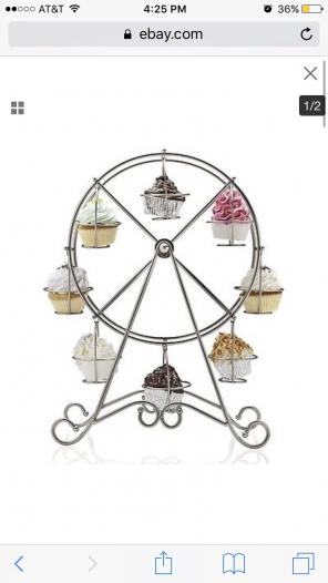 Cupcake Ferris Wheel Holder