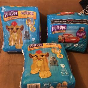 75 Pull-ups Diapers 2t 3t New