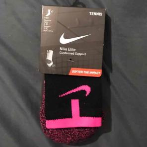 Brand new Nike elite tennis socks