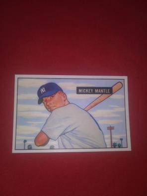 Mickey mantle baseball card