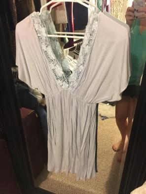 Low V Casual Dress