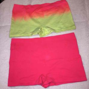 Pink&yellow spandex