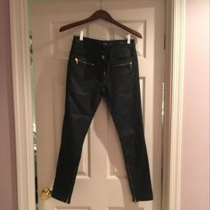 Zara Faux Leather Pants