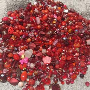 Red Mix Beads