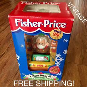 Vintage santas workshop toy Unopened 99