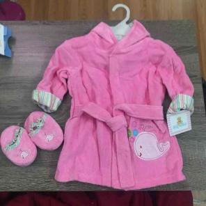Baby bath robe 0-9 Months