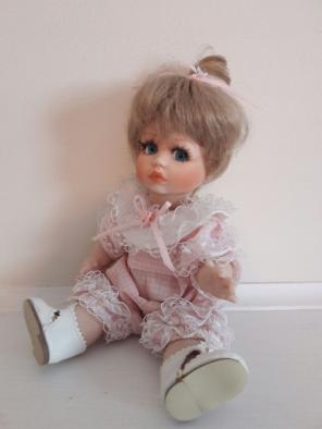 Small porcelain baby doll
