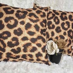 Cute leopard, cheetah print pillows