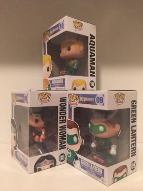 Green lantern Aquaman WW POP exclusive