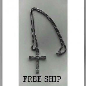 Men's cross necklace