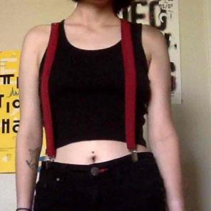 Red suspenders