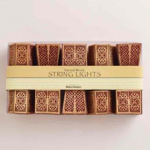 Wooden String Lanterns