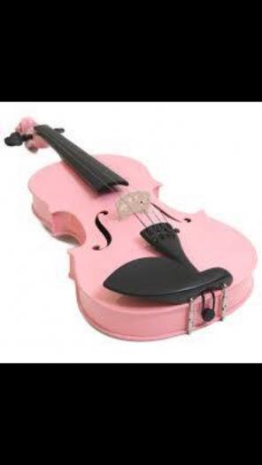 Pink violin