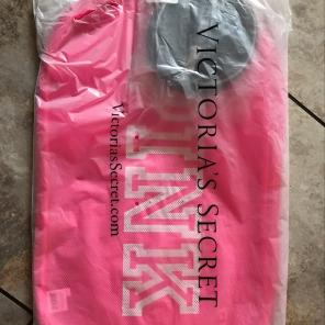 PINK Mesh laundry Hamper