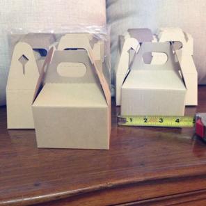 Craft Paper Boxes, 31 Total In Set