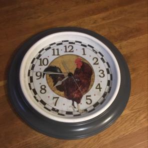 Rooster Clock