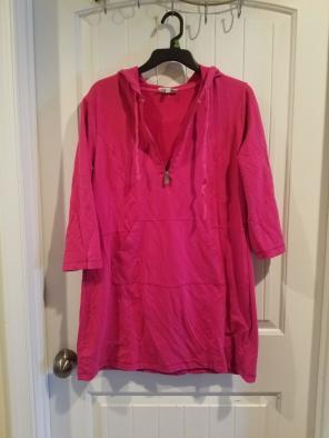 L bathing suit coverup