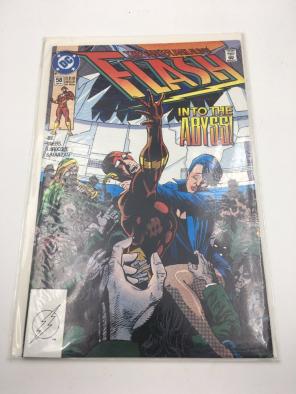 FLASH #58 INTO THE ABYSS! JAN 92