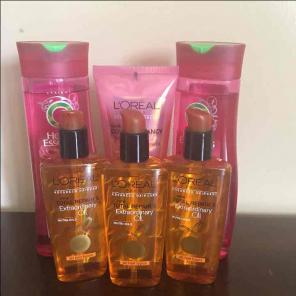 Hair care products Loreal & Herbal Ess.