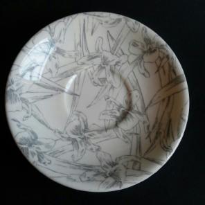 Vtg Sterling Restaurant Ware Irises USA