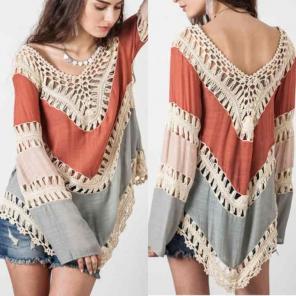 Pullover Crochet Sweater
