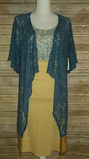 Lularoe Monroe three piece outfit