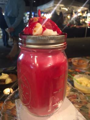 Strawberry Banana In a Jar