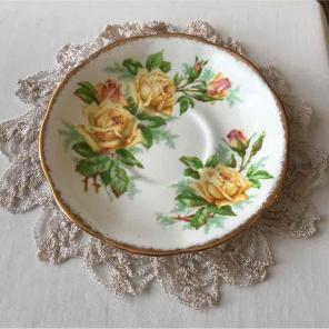 Royal Albert "Tea Rose" saucer