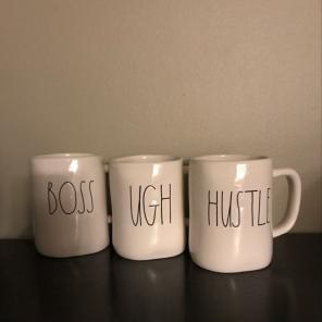 Rae Dunn Three Mug Bundle