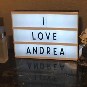 Brand new lightbox with 72 tiles