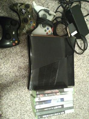 Black Xbox 360
