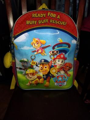 Paw patrol bookbag