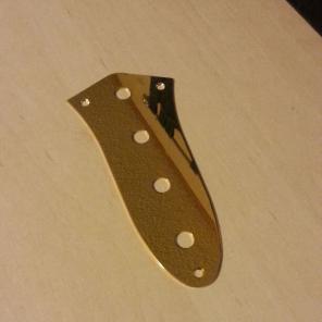 Gold Jazz Bass Control Plate