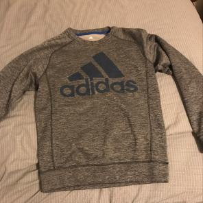 Grey Adidas sweatshirt