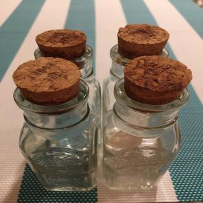 Glass Honey Jars Set Of 4