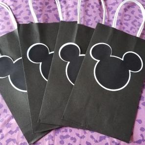 Mickey mouse favor bags