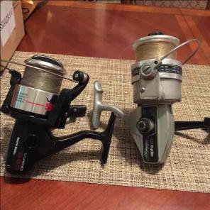 2 big game spinning reels. Alpha 070