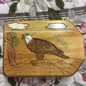 Home wood carving each piece $35