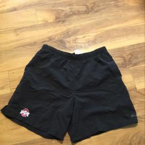 Columbia/ Ohio State Logo Swim Trunk M