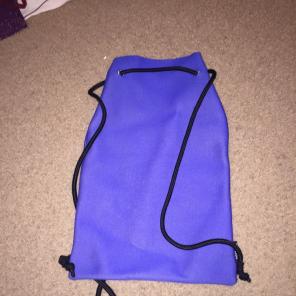 Authentic triangle blue neoprene bag