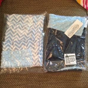 Burp Clothes Soft Silky Bebe Bella Blue