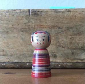Japanese traditional kokeshi doll