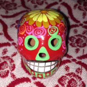 Authentic Handmade Sugar Skull