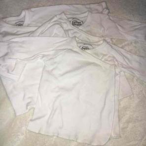 FREE SHIP-3 Set Organic Baby Kimono Tops