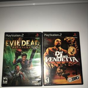 Game Bundle Def Jam Vendeta And Evil Dea