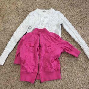 Women's XS coat and sweater