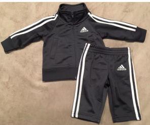 NEW ADIDAS 2 PC TRACK SUIT Baby Boy 3m