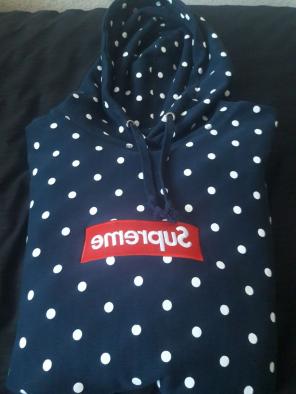 Supreme cdg box logo